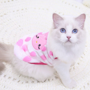 17styles Cat Clothes Winter Warm Pet Dog Jacket Coat Puppy Clothing Hoodies for Small Medium Cats Kitten Clothes  Pets Clothes