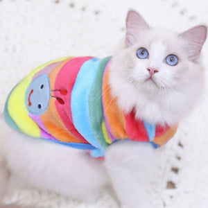 17styles Cat Clothes Winter Warm Pet Dog Jacket Coat Puppy Clothing Hoodies for Small Medium Cats Kitten Clothes  Pets Clothes