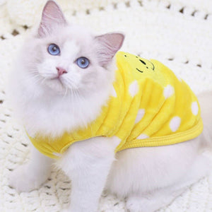 17styles Cat Clothes Winter Warm Pet Dog Jacket Coat Puppy Clothing Hoodies for Small Medium Cats Kitten Clothes  Pets Clothes