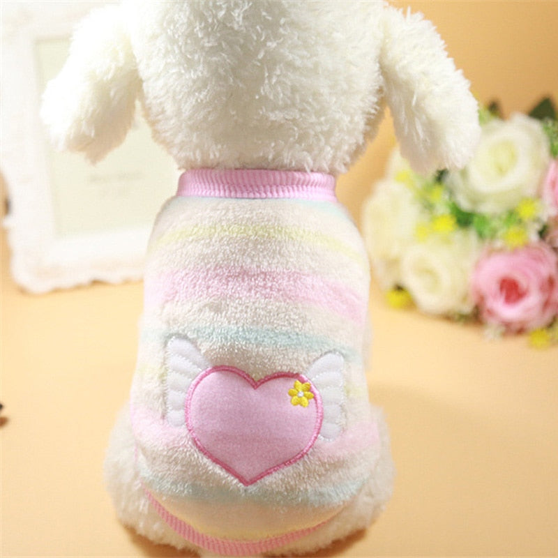 Autumn Winter Warm Pet Cat Clothes For Cats Sphynx Soft Fleece Kitten Kitty Coat Jackets Cute Cartoon Cat Costumes Pets Clothing