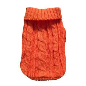 Dog Winter Clothes Knitted Pet Clothes For Small Medium Dogs Chihuahua Puppy Pet Sweater Yorkshire Pure Dog Sweater Ropa Perro