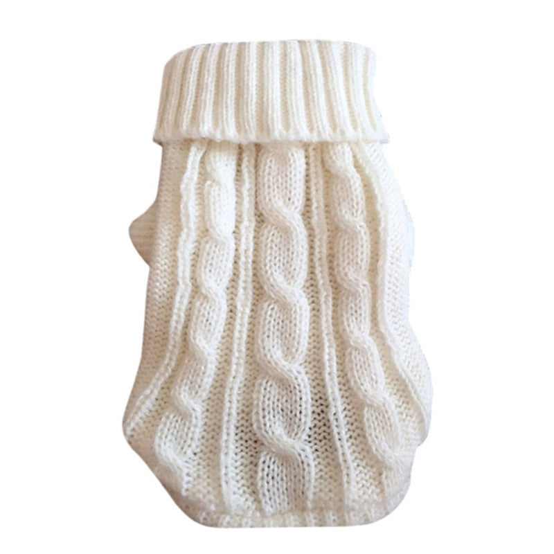 Dog Winter Clothes Knitted Pet Clothes For Small Medium Dogs Chihuahua Puppy Pet Sweater Yorkshire Pure Dog Sweater Ropa Perro