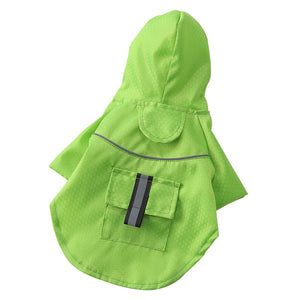 Dog clothes winter waterproof in Dog Coats Jackets Puppy Rainwear Raincoat solid Pet Hooded for small medium large pet dogs @5