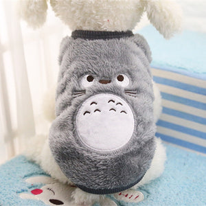 Pet Cat Clothes Winter Cat Clothing Outfit Kitten Kitty Coat Jacket Cartoon Cat Costumes Warm Fleece Clothes For Cats Dog Sphynx