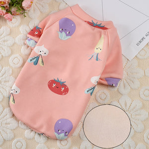 Rabbit Print Pet Cat Costume for Cats Soft Kedi Katten Sweatshirt Hoodie Spring Summer Cat Clothes Suit mascotas ropa para gato