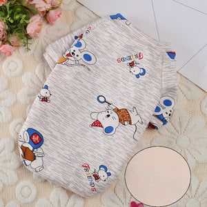 Rabbit Print Pet Cat Costume for Cats Soft Kedi Katten Sweatshirt Hoodie Spring Summer Cat Clothes Suit mascotas ropa para gato