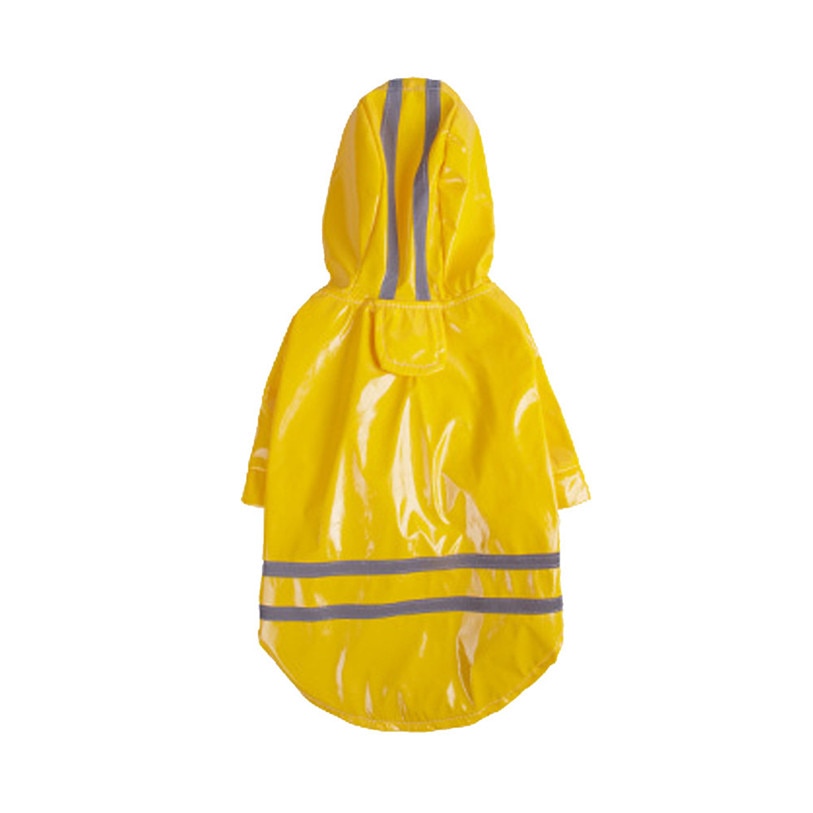 Summer Outdoor Puppy Pet Rain Coat S-XL Hoody Waterproof Jackets PU Raincoat for Dogs Cats Apparel Clothes Wholesale #F#40JE14