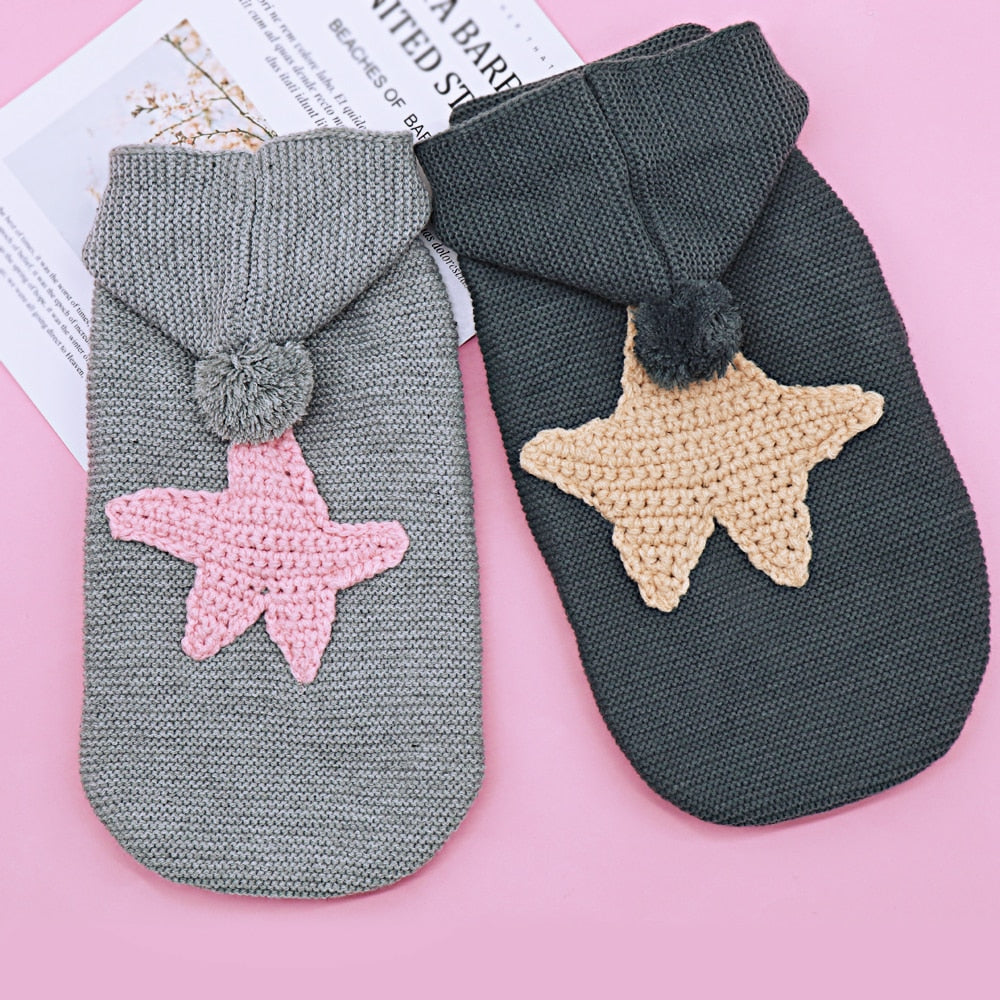 Warm Pet Cat Clothes Winter Cat Dog Coat Jacket Pet Puppy Sweater Hoodies For Small Medium Dogs Cats Chihuahua  Clothes